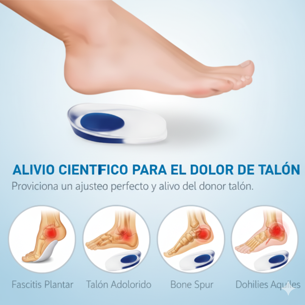 👣 OrthoStep Pro™ – Plantillas Ortopédicas de Gel Magnético