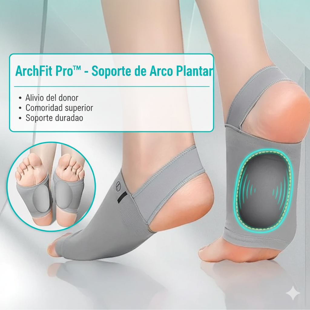 👣 ArchFit Pro™ – Plantillas Ortopédicas de Alta Tecnología para Soporte del Arco