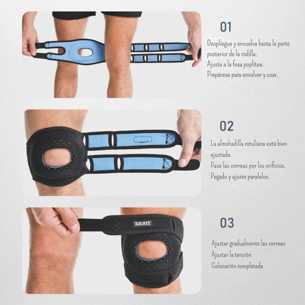 KneeFix Pro™ – Estabilización y Alivio