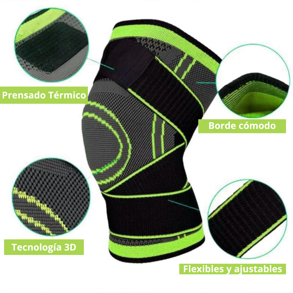 Rodillera de Compresión con Correas Ajustables