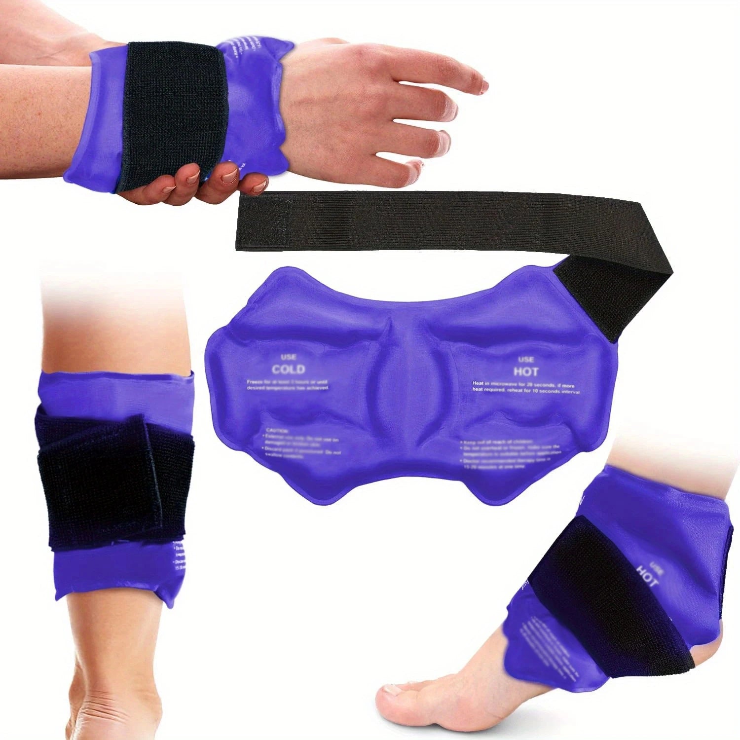 ThermoFlex Pro™ – Terapia Fría y Caliente Profesional para el Tobillo y Más