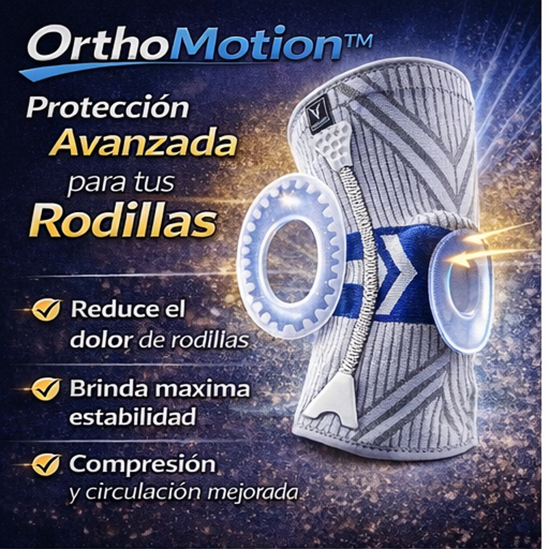 🦿 OrthoMotion™ – La revolución en cuidado de rodillas