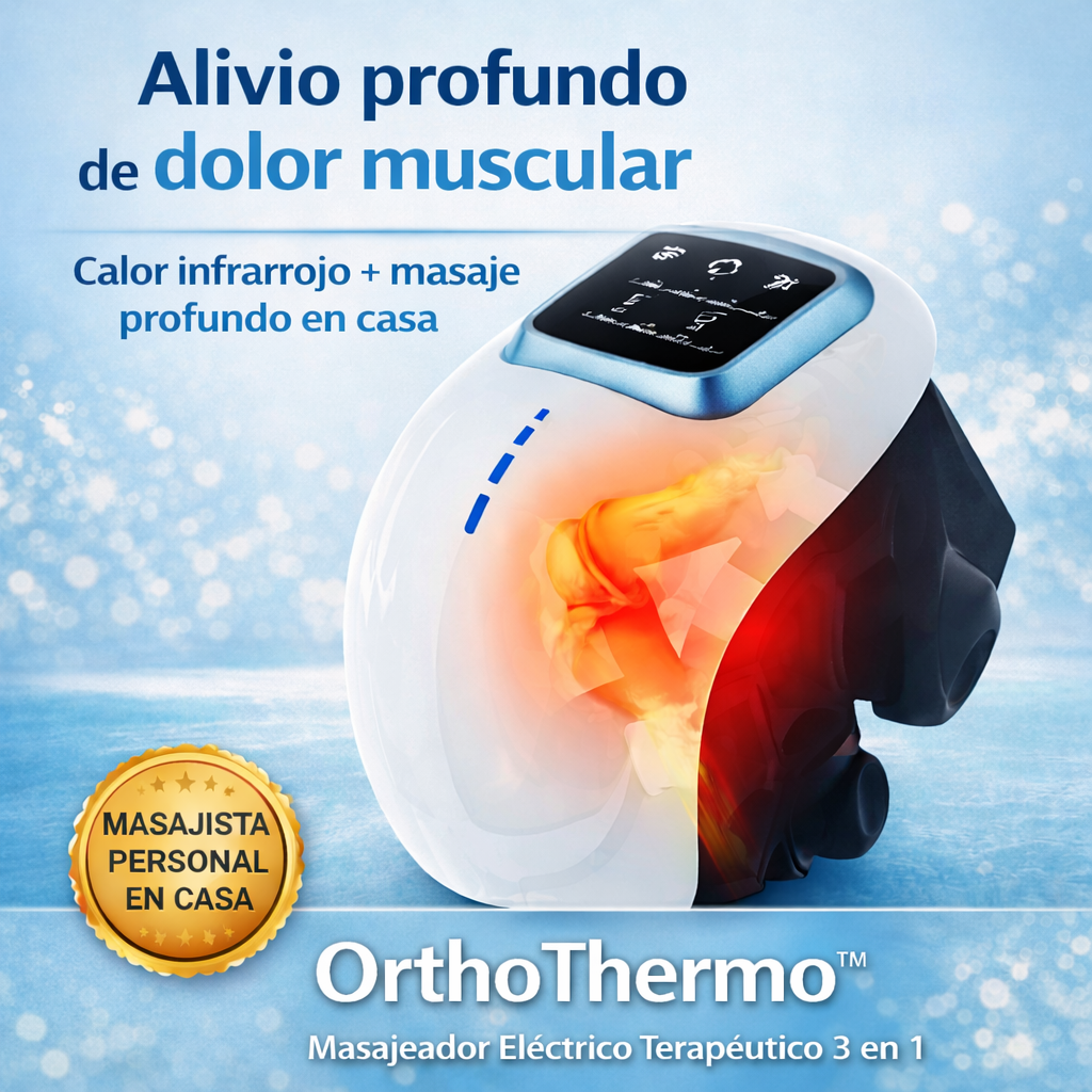 OrthoThermo™ – Masajeador Eléctrico Terapéutico 3 en 1