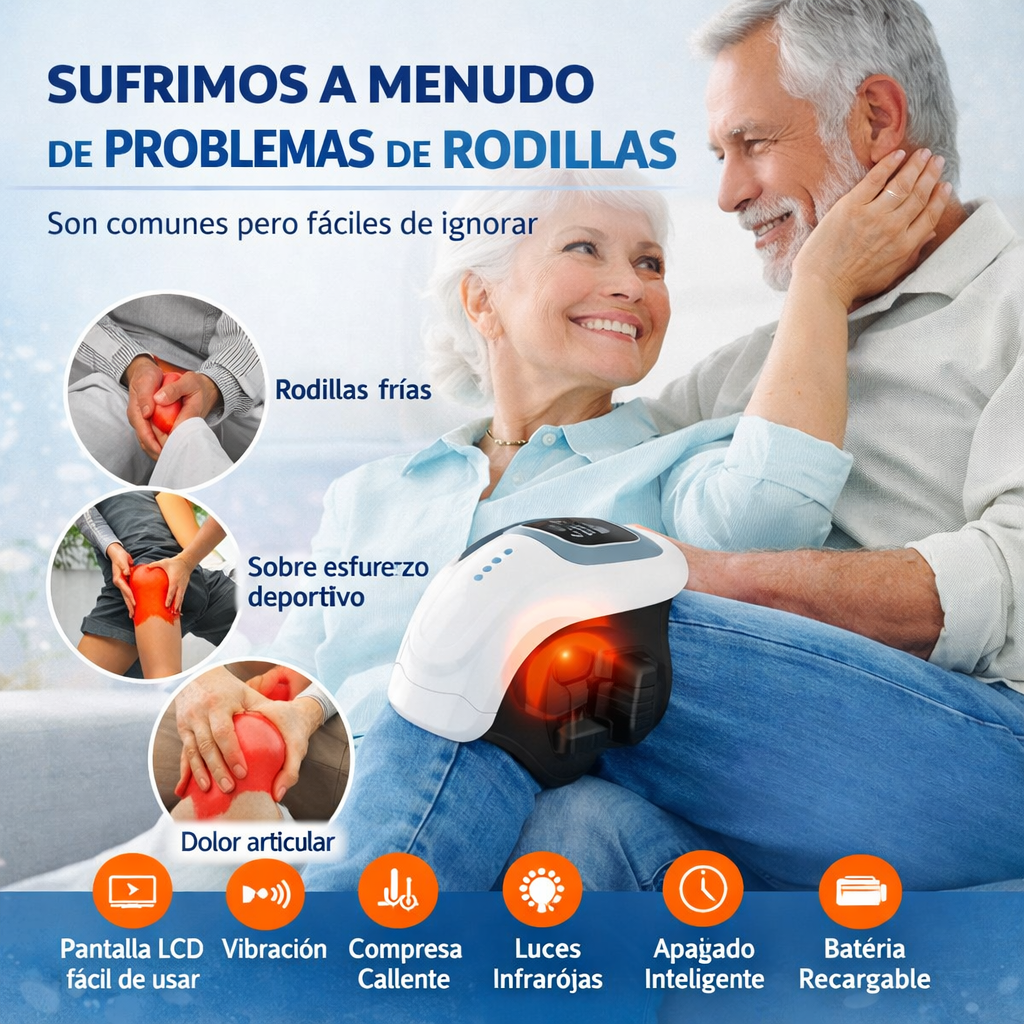 OrthoThermo™ – Masajeador Eléctrico Terapéutico 3 en 1