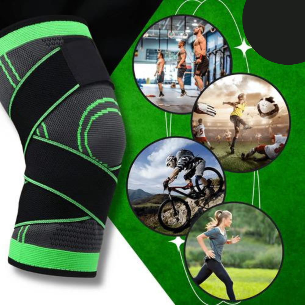 Rodillera de Compresión con Correas Ajustables