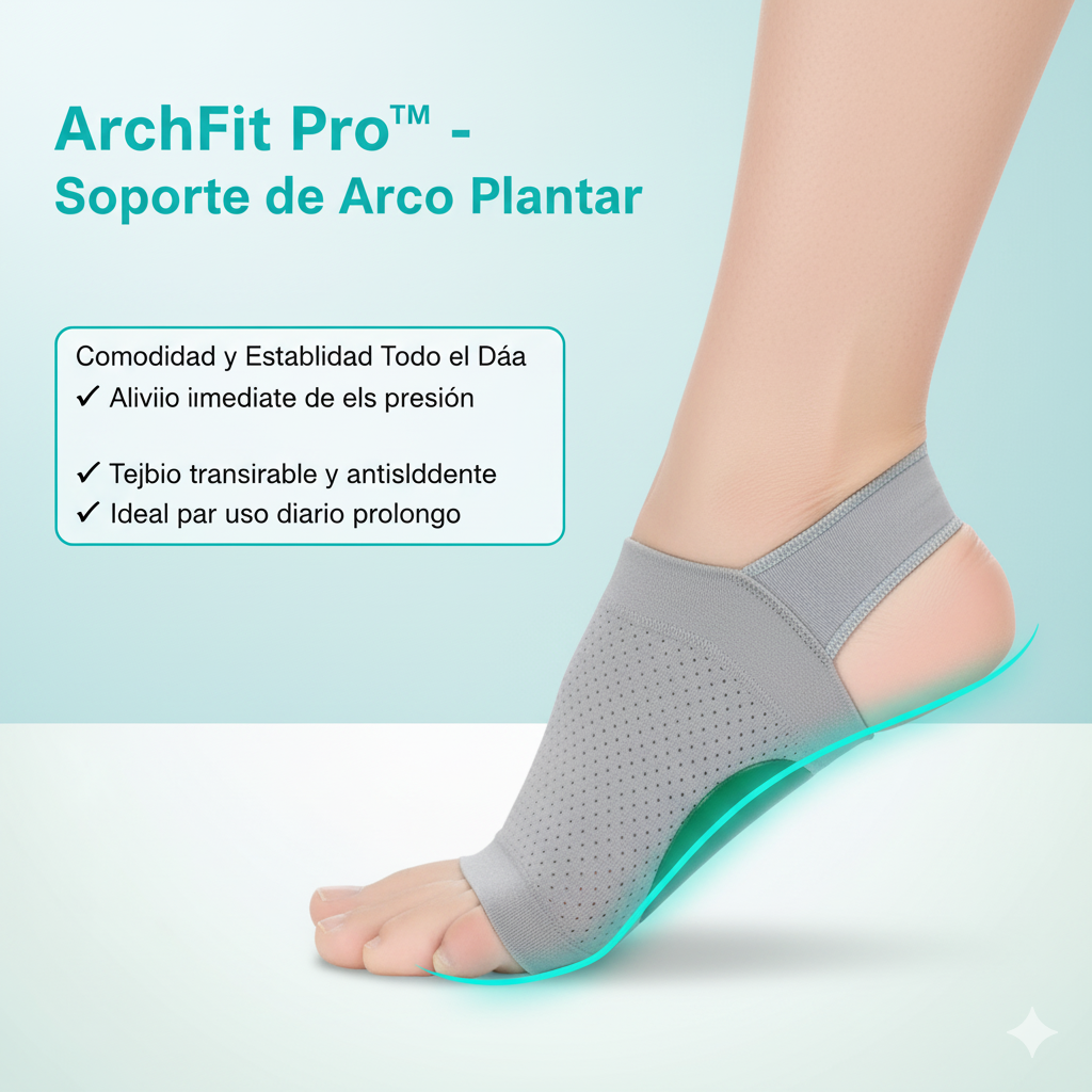 👣 ArchFit Pro™ – Plantillas Ortopédicas de Alta Tecnología para Soporte del Arco