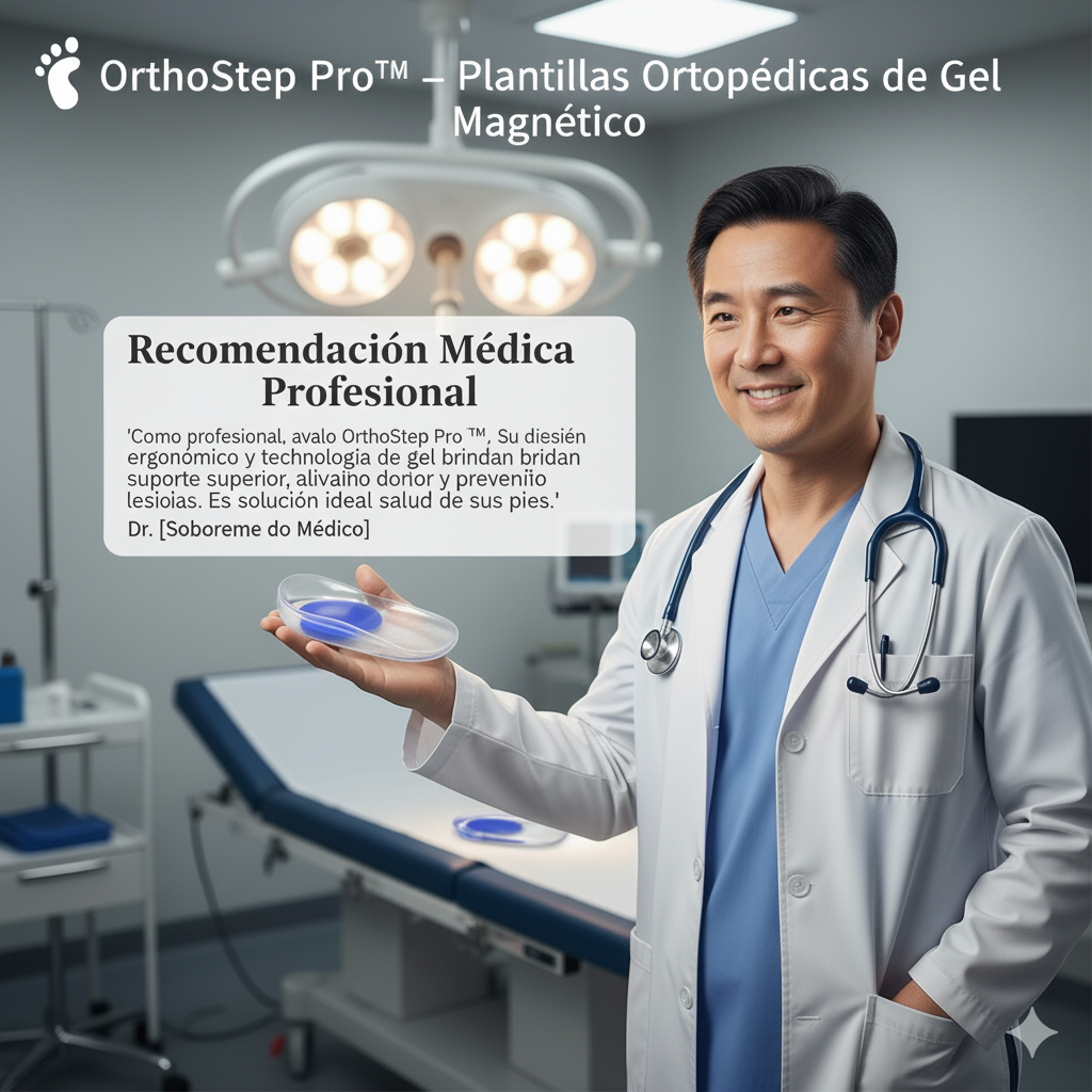 👣 OrthoStep Pro™ – Plantillas Ortopédicas de Gel Magnético