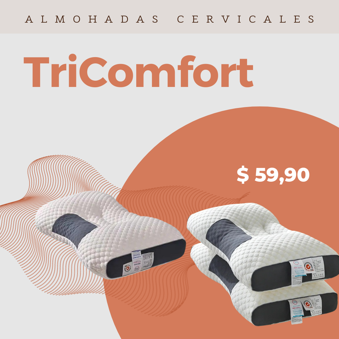 Almohadas Cervicales TriComfort