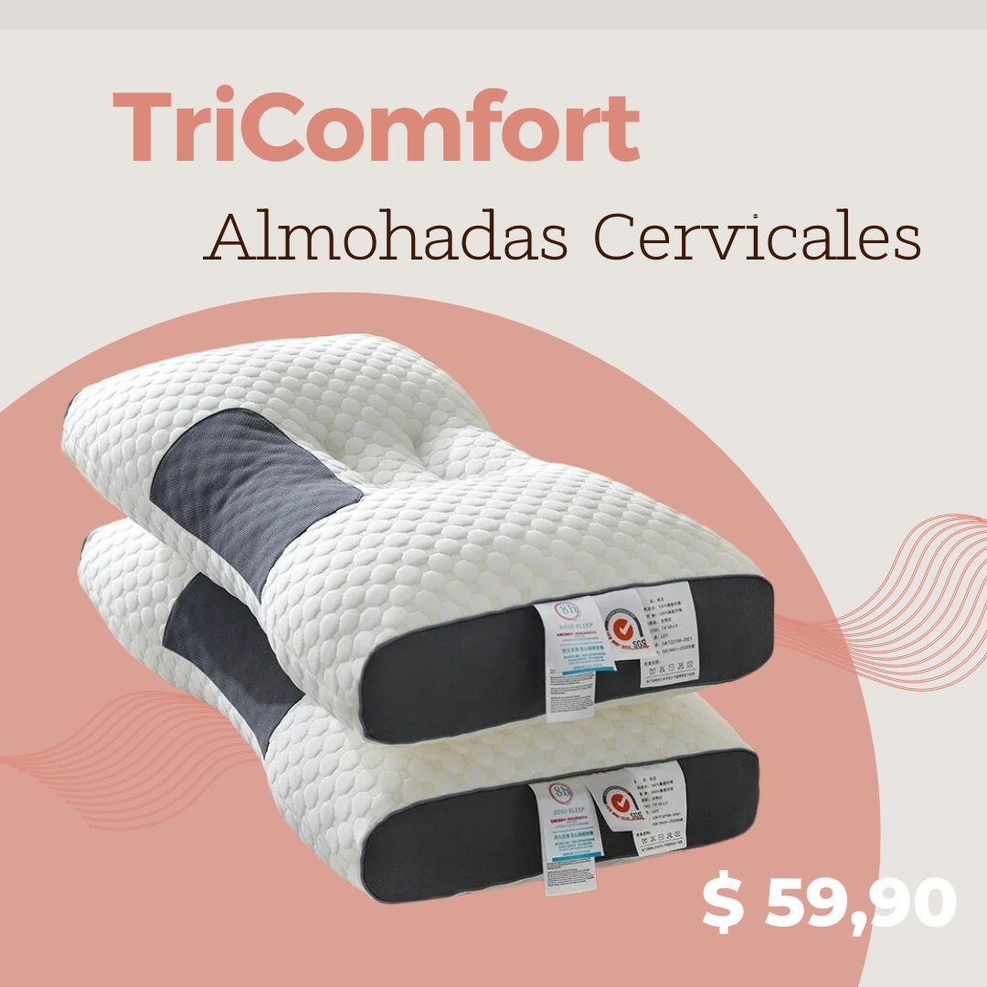 Almohadas Cervicales TriComfort